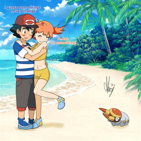 ash x misty